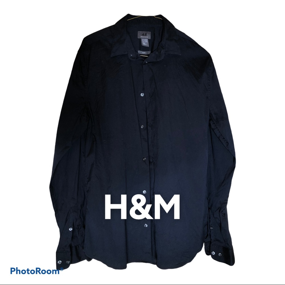 H&M Men’s Formal Button Down Shirt Size Med.